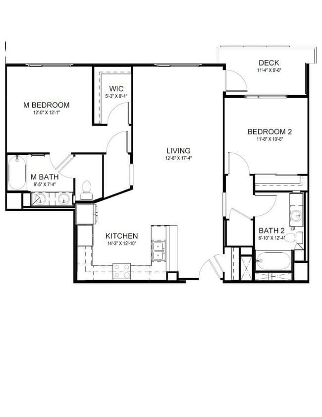 Floorplan - Aya Apartments