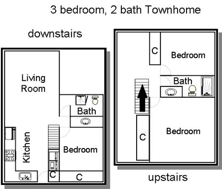 Floorplan - Serengeti Court Apartments