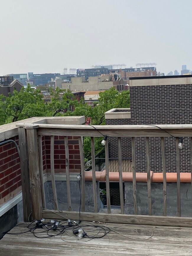 North view from deck - Wrigley Field - 3329 N Sheffield Ave