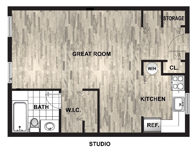 Floorplan - Sunshine Lakes Apartments