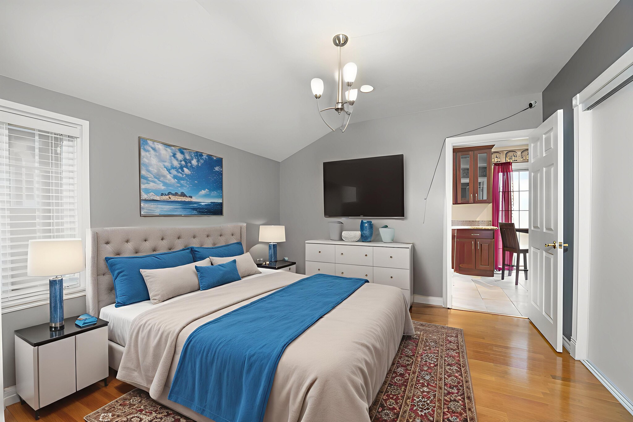 Bedroom 3 Virtually Staged - 14024 Cantlay St