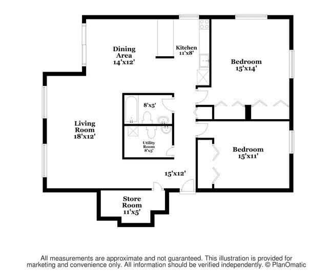 Floorplan - Rose Hill Apartments
