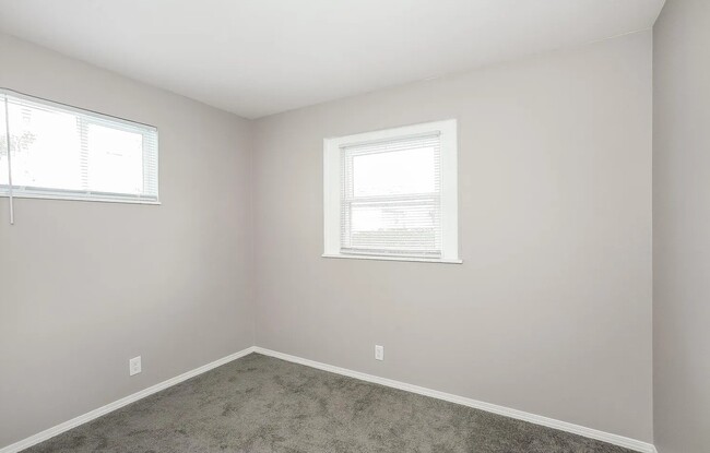 Fresh carpeted bedrooms with closet spaces and beautiful lighting as well. - 1902 E Calvert St