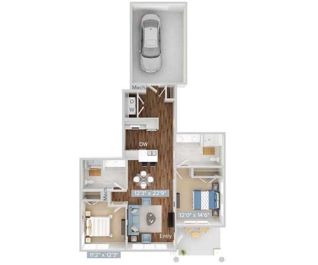Floorplan - Avalon Sudbury