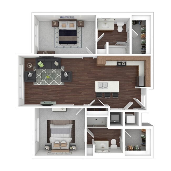 Floorplan - Cortland on the River