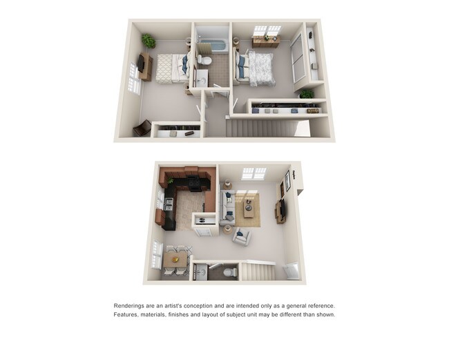 Floorplan - Palm Villa Townhome