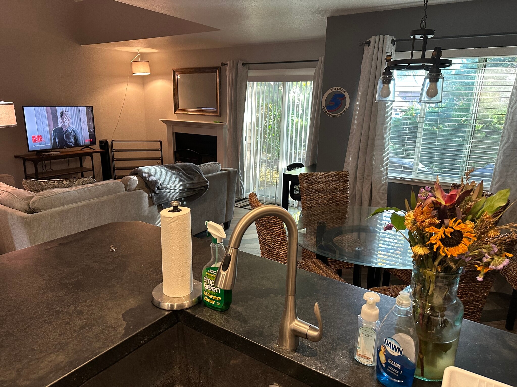 Kitchen to living room - 2910 Pennyroyal Dr