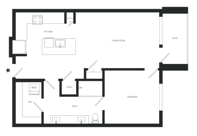 Floorplan - The Samford Glenn Apartments