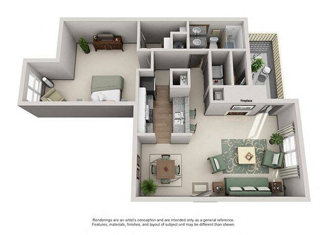 Floorplan - Crosstown at Chapel Hill