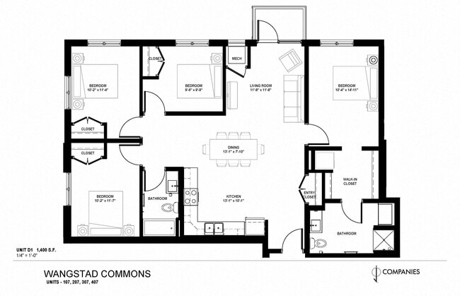 Floorplan - Wangstad Commons
