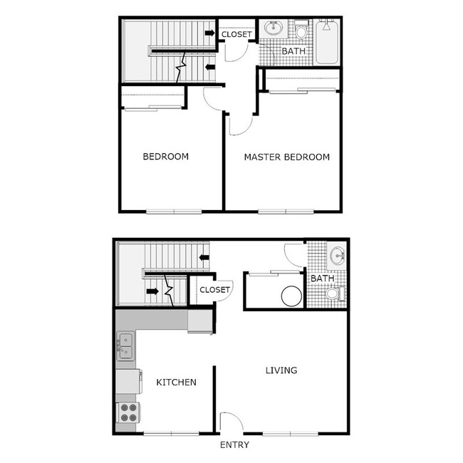 Floorplan - Cityside Townhomes