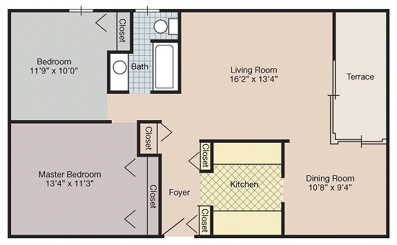 2BR/2BA - Farmington West Apartments