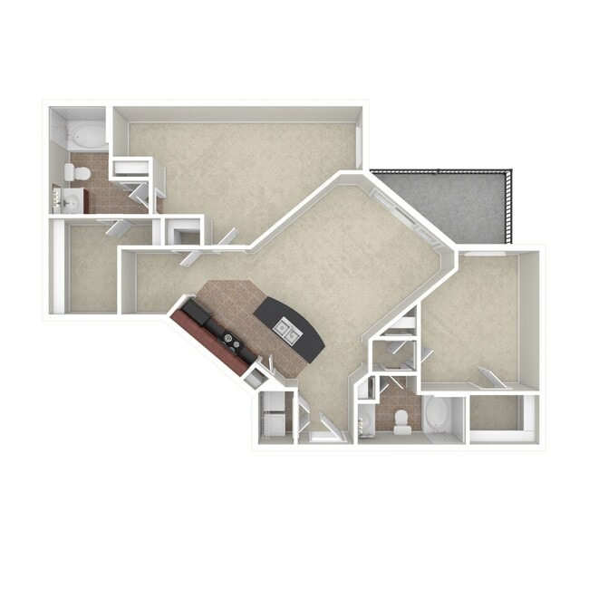 Floorplan - Ashley Square at SouthPark