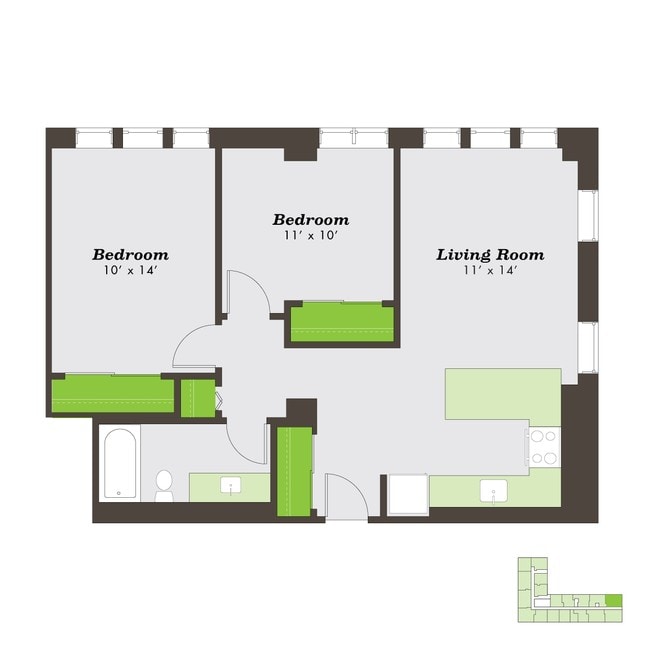 Floorplan - The Sutherland