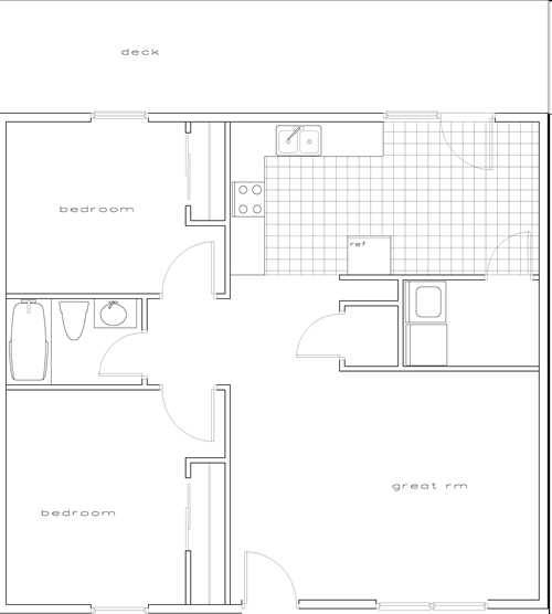 2BR/1BA - Hillwood Villas