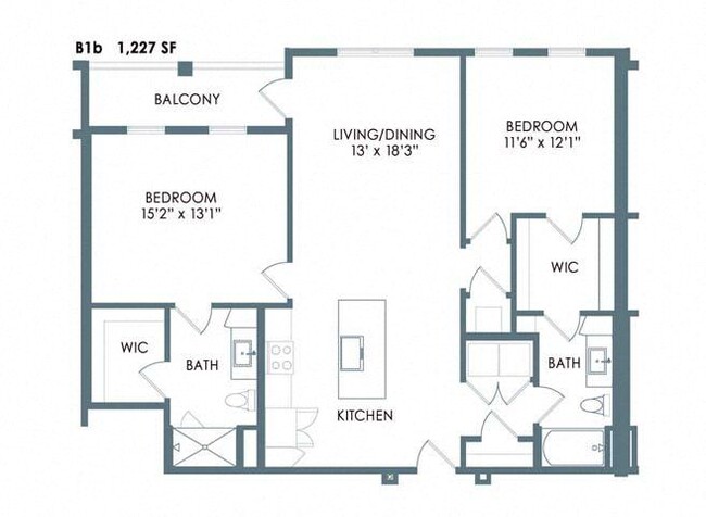 Floorplan - Meeder Flats Apartment Homes