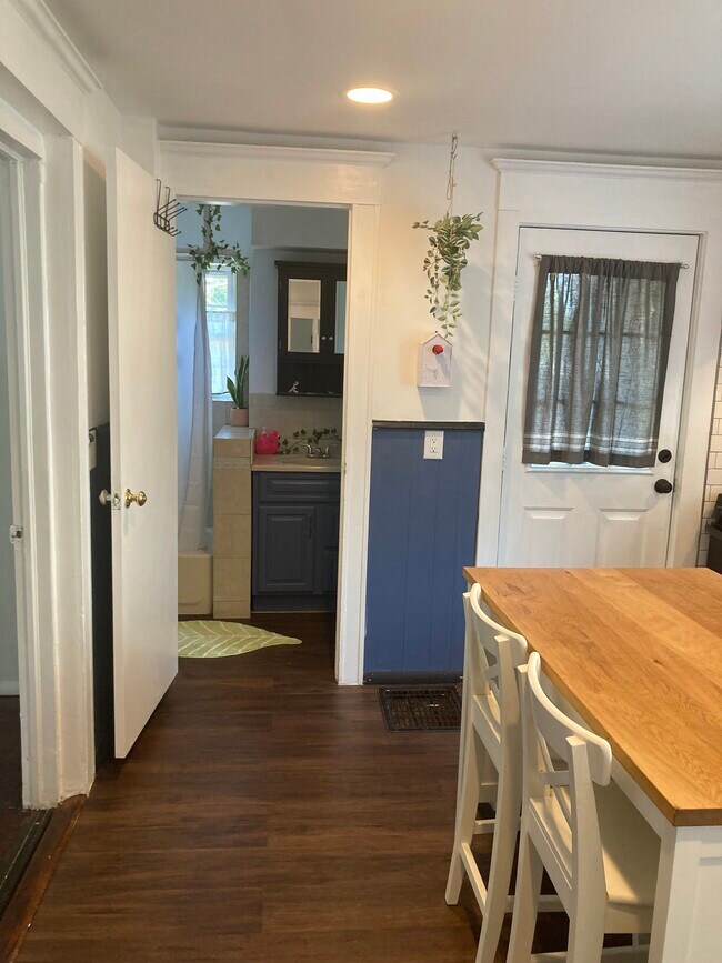 Kitchen and Downstairs Bath - 1 Cottage St