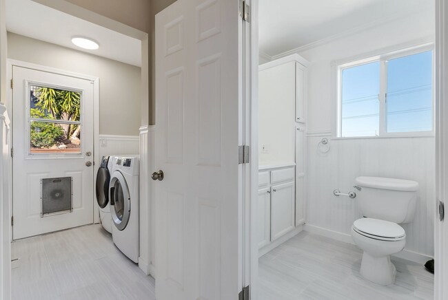 Powder Room and Laundry Area - 10 Tucker Ave