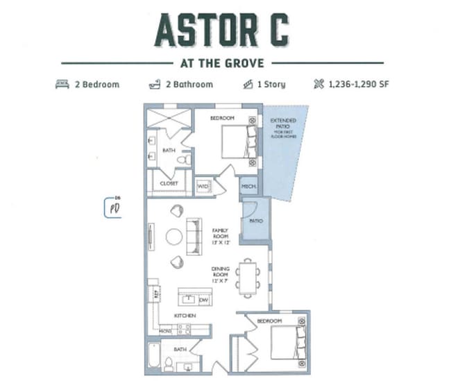 Building Photo - The Grove 2/2 Furnished