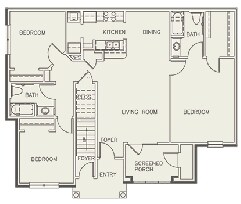 3BR/2BA - Raymond Watkin Apartments