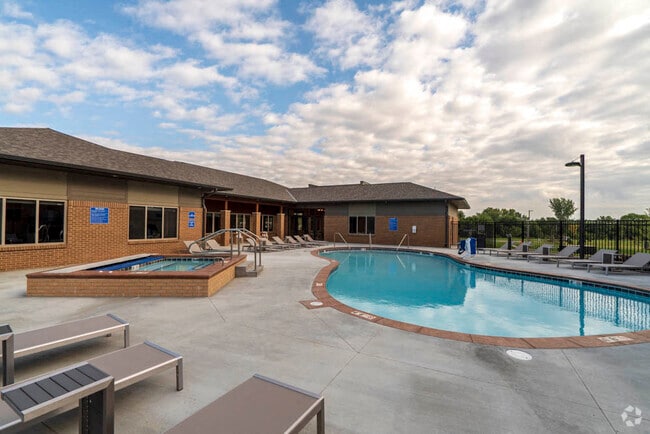 Hot days call for cool swims in our resort-style swimming pool. - 360 at Jordan West