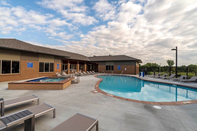 Hot days call for cool swims in our resort-style swimming pool. - 360 at Jordan West