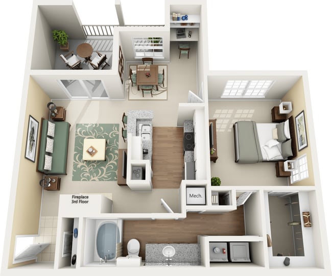 Floorplan - Churchill on the Park