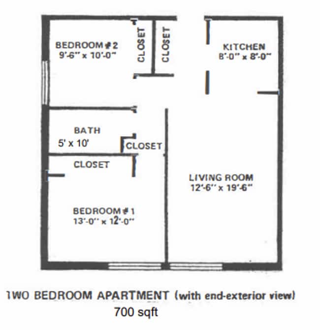 Floorplan - Maple Ridge Apartments