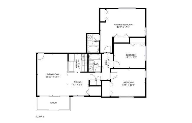 Floorplan - Marlow Heights Apartments