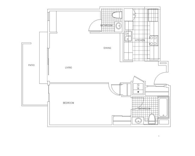 D-1x1 floor plan PR SM Anacapa LLC - PR SM Anacapa LLC