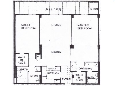 2BR/2BA - The Anchorage