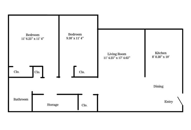 Floorplan - Lawrence Avenue Apartments