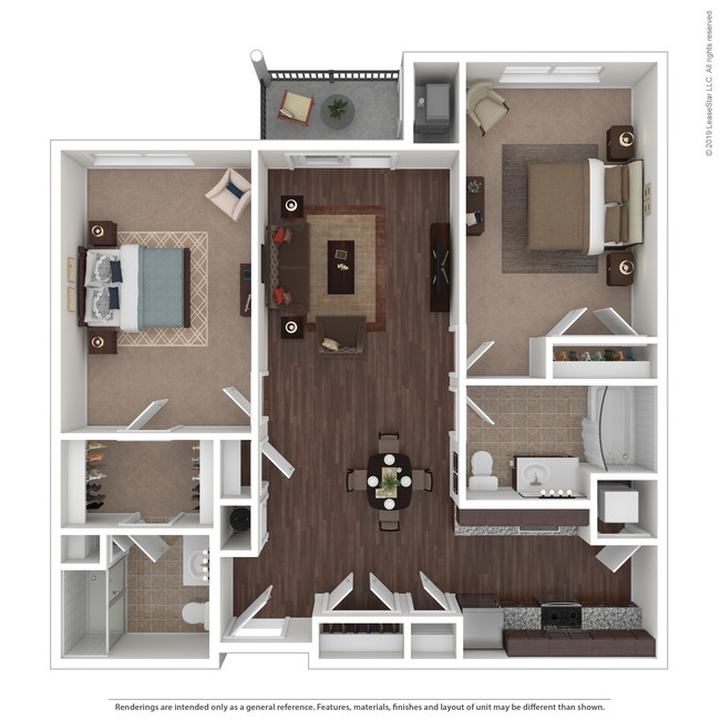 Floorplan - Snowden Creek Apartments, 62+