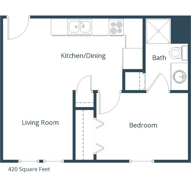 Floorplan - Riverpark Apartment Community