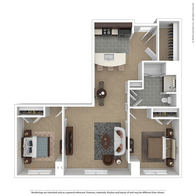 Floorplan - Curtain Lofts  1371