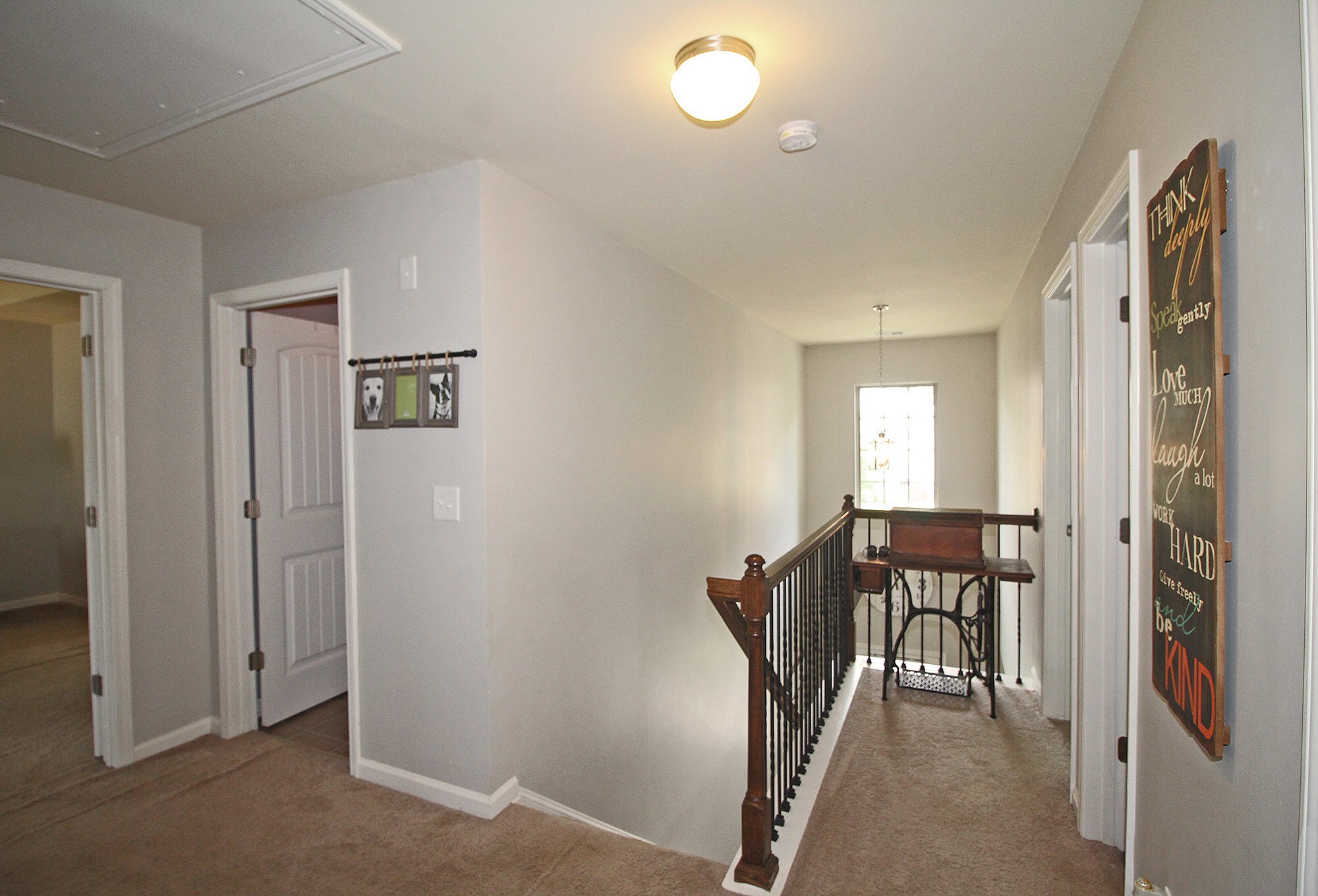 upper level hallway - 5305 Ripken Rd