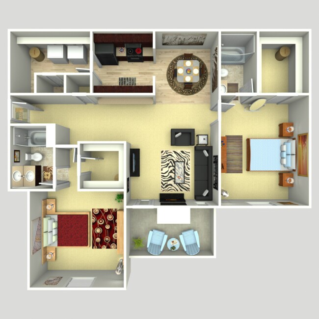 Floorplan - Magnolia Place at Stockbridge