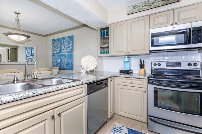 SPACIOUS KITCHEN - Residence at West Beach