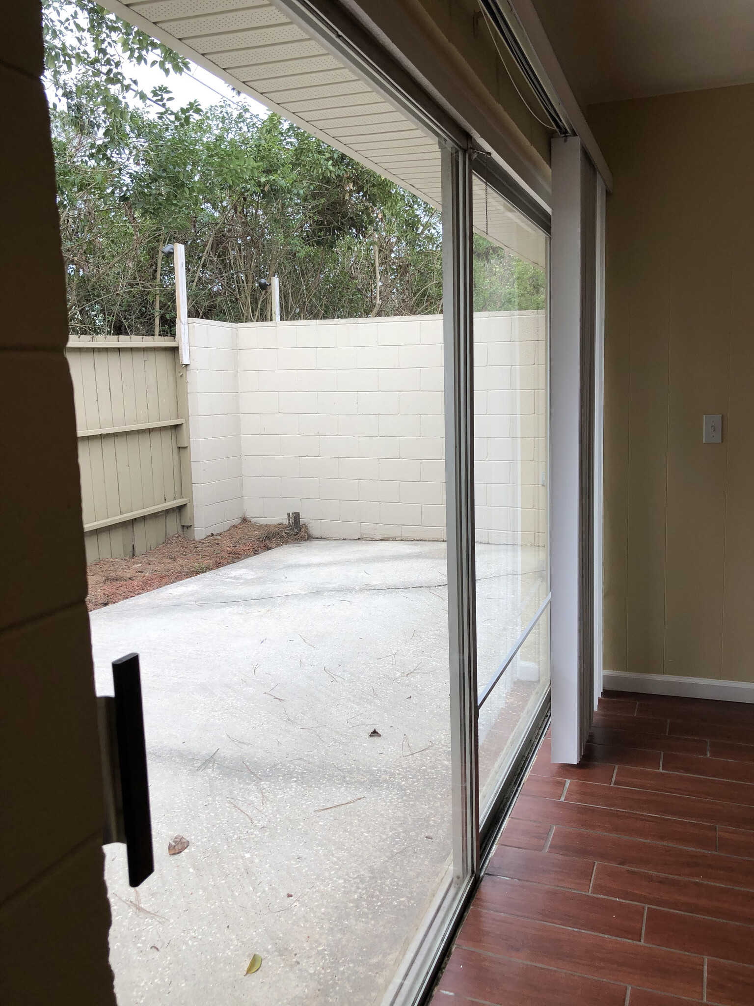 Private fenced in patio. - 2241 W Pensacola St