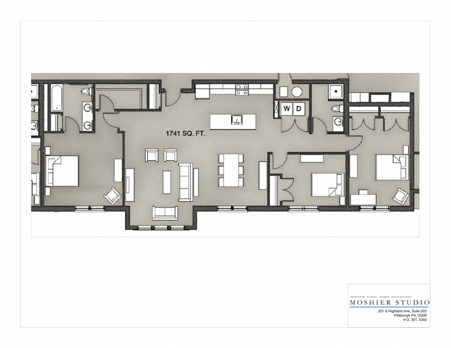 Floorplan - Terradime 5637 Forbes LLC