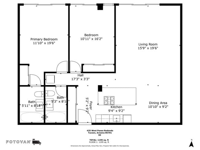 425-West-Paseo-3D-Floorplan-scaled - Redondo Tower Apartments