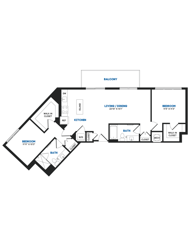 Floorplan - The Chase at Bryant Street