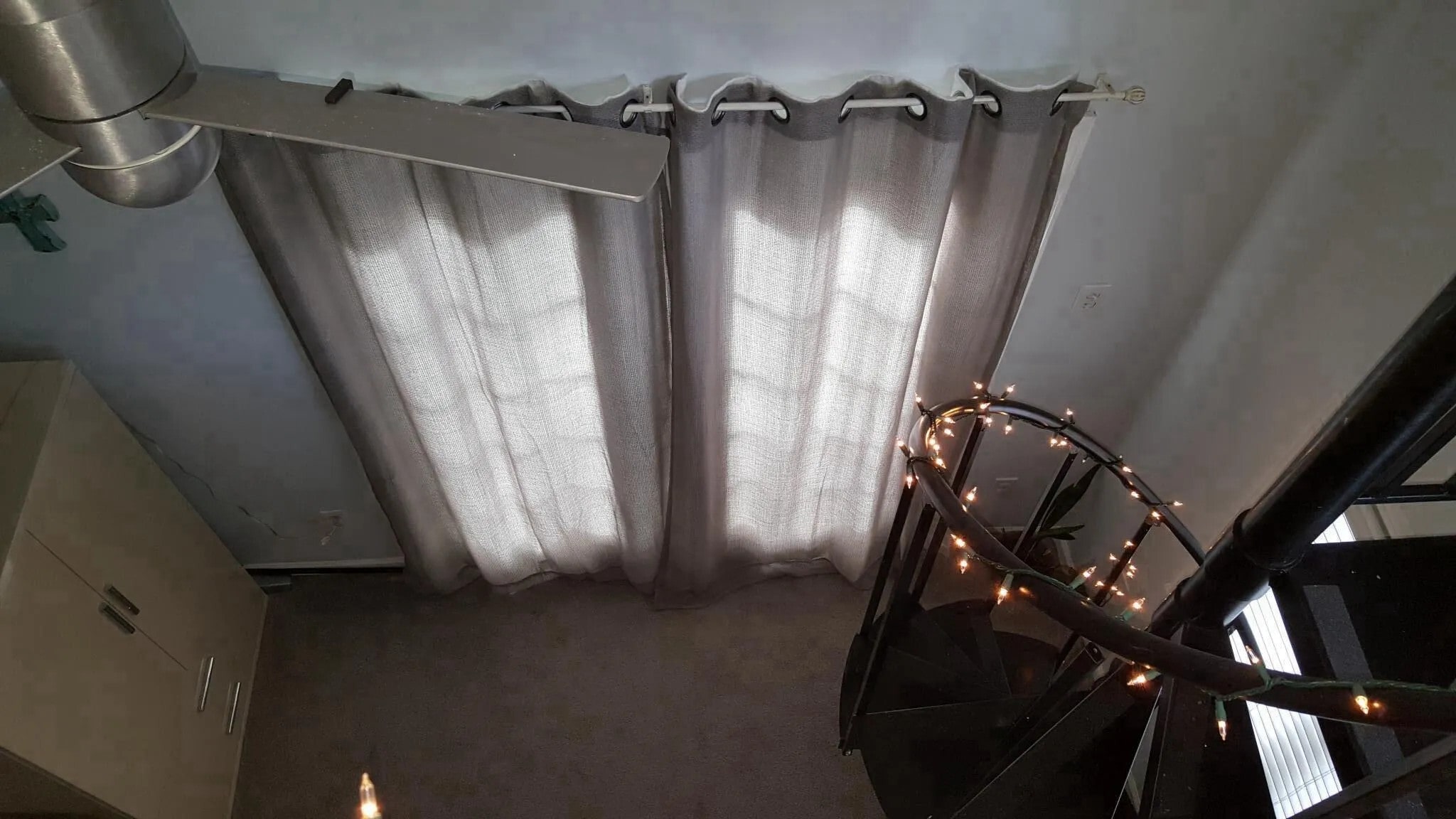 View looking down from loft - 91 Waterman Ave