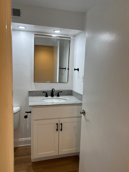 New bath vanity - 1735 1/2 T St NW