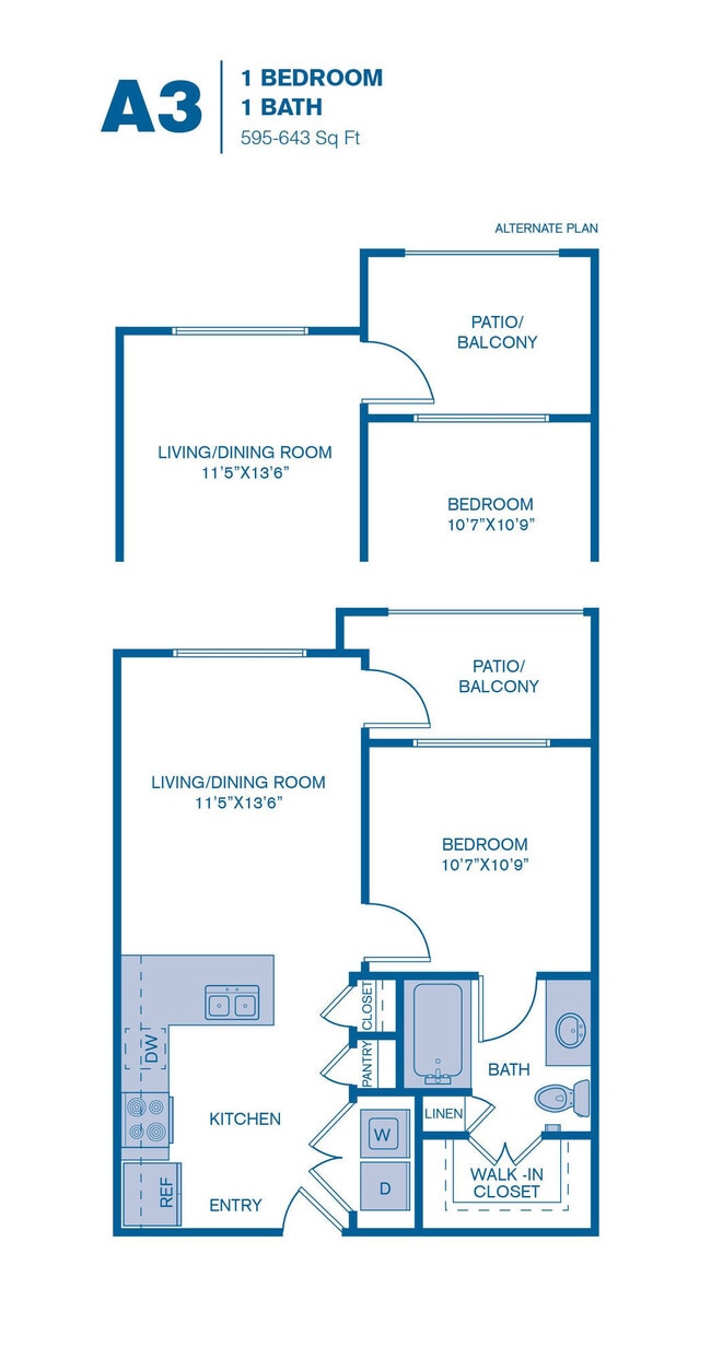 Floorplan - Windsor Addison Apartments