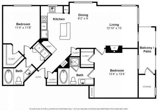 Floorplan - The Estates at Park Place