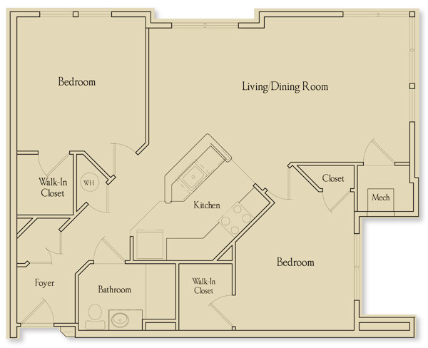 Floorplan - Victory Square Senior Apartments