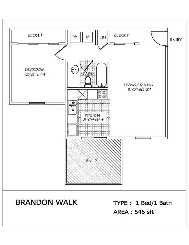 Floorplan - Brandon Walk