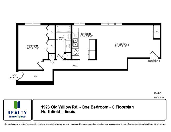 Floorplan - 1923 W Willow RD