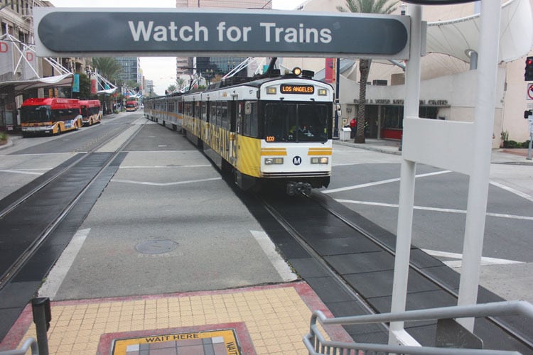 Transpotaion Blue line - 618 W 6th St